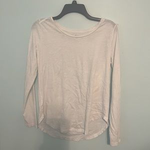 Loft White Vintage Soft Long Sleeve